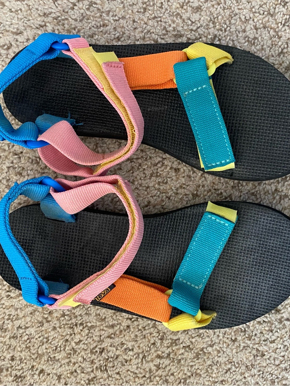 Teva Colorblock Strap Sandals